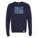 Volleystrong Collegiate Drop Shoulder Crew Volleystrong