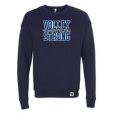 Volleystrong Collegiate Drop Shoulder Crew Volleystrong