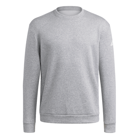 adidas Men's Fleece Crew Light Gray - 1