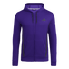 adidas Men's Game&Go Full Zip Hoodie Purple
