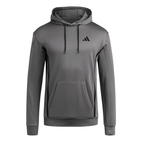 adidas Men's Game&Go Hoodie Dark Gray - 1