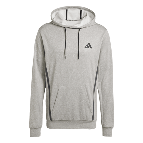 adidas Men's Game&Go Hoodie Light Gray - 1