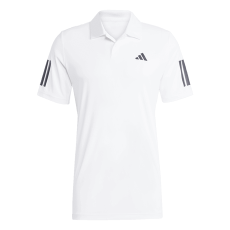 adidas Men's Three Stripe Polo White - 1