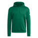 adidas Men's Travel Fleece Hoodie Dark Green - 1
