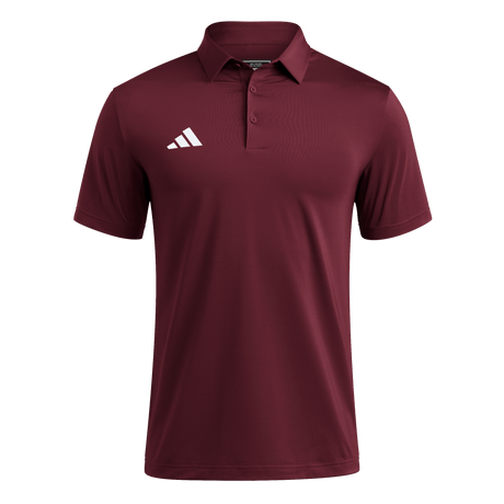 adidas Men's Ultimate365 Polo Maroon - 1