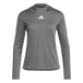 adidas Women's D4T Lightweight Hoodie Dark Gray - 1