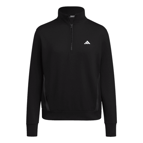 adidas Women's Game&Go 1/4 Zip Black - 1