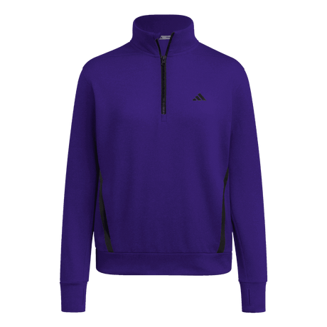 adidas Women's Game&Go 1/4 Zip Purple - 1