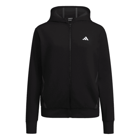 adidas Women's Game&Go Full Zip Hoodie Black - 1