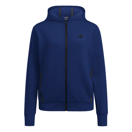 adidas Women's Game&Go Full Zip Hoodie Navy - 1