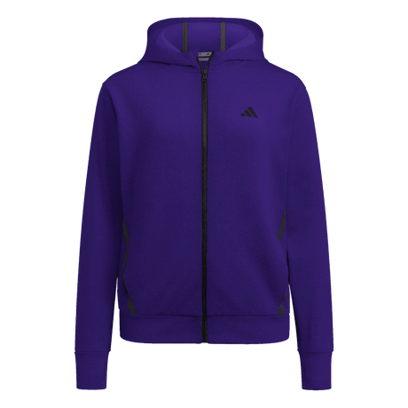 adidas Women's Game&Go Full Zip Hoodie Purple - 1