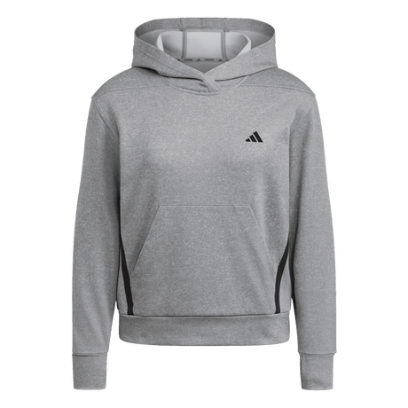 adidas Women's Game&Go Hoodie Light Gray - 1