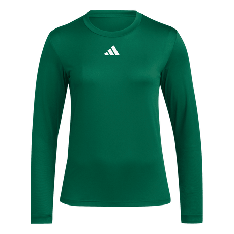 adidas Women's Gametime Long Sleeve Jersey Dark Green - 1