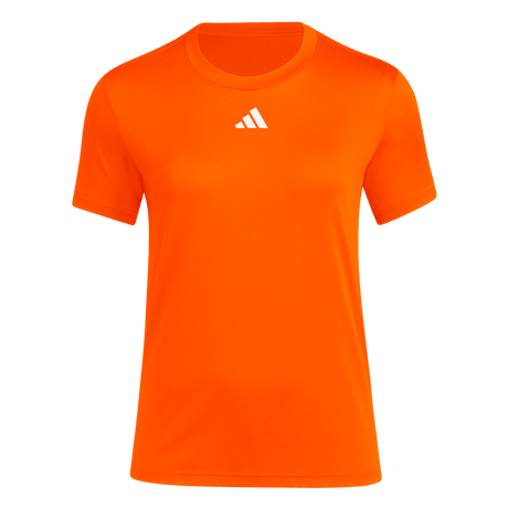 adidas Women's Gametime Short Sleeve Jersey Orange - 1