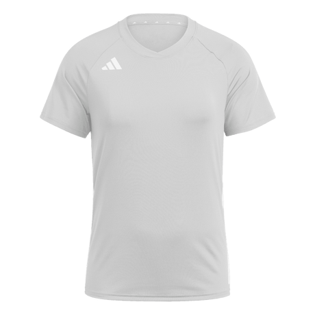 adidas Women's HiLo 25 Short Sleeve Jersey Light Gray - 1