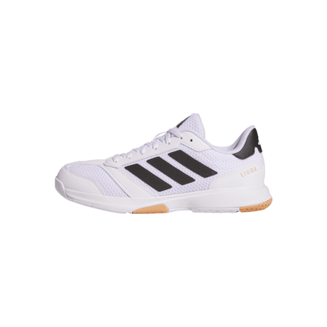 adidas Women's Ligra 8 Volleyball Shoe White Black - 2
