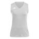 adidas Women's Quickset 25 Sleeveless Jersey White - 8