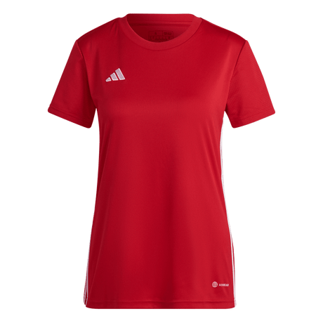 adidas Women's Tabela 23 Short Sleeve Jersey Red - 1