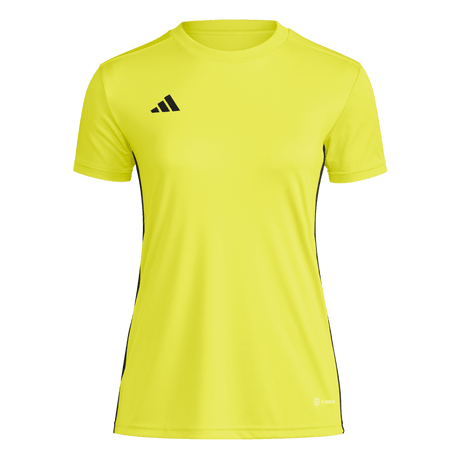 adidas Women's Tabela 23 Short Sleeve Jersey Yellow - 1