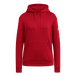 adidas Women's Travel Fleece Hoodie Red - 1