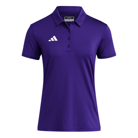 adidas Women's Ultimate365 Solid Polo Purple - 1