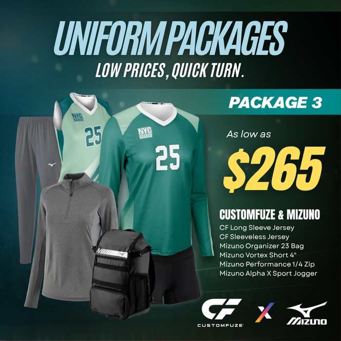 mizuno customfuze womens package 3