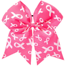 Pink Ribbon Hair Bow - Pink