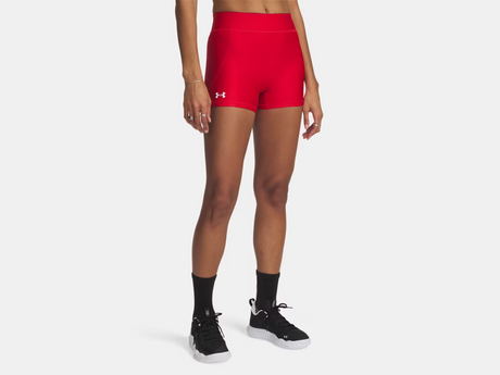 Under Armour Women's UA Team Short - 3" Inseam red