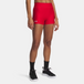 Under Armour Women's UA Team Short - 3" Inseam red